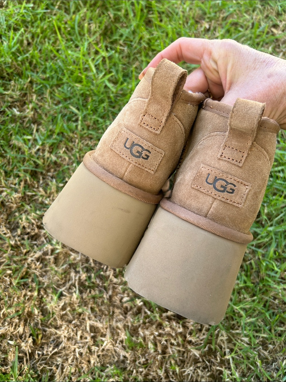 Ugg boots Cozy Faux-Shearling Ankle Boots in Tan - Picture 7 of 7